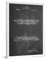 PP1040-Chalkboard Slide Rule Patent Poster-Cole Borders-Framed Premium Giclee Print