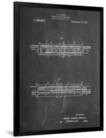 PP1040-Chalkboard Slide Rule Patent Poster-Cole Borders-Framed Premium Giclee Print