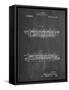 PP1040-Chalkboard Slide Rule Patent Poster-Cole Borders-Framed Stretched Canvas