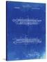 PP1040-Faded Blueprint Slide Rule Patent Poster-Cole Borders-Stretched Canvas