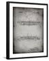 PP1040-Faded Grey Slide Rule Patent Poster-Cole Borders-Framed Giclee Print