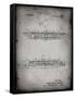 PP1040-Faded Grey Slide Rule Patent Poster-Cole Borders-Framed Stretched Canvas