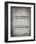 PP1040-Faded Grey Slide Rule Patent Poster-Cole Borders-Framed Giclee Print