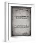 PP1040-Faded Grey Slide Rule Patent Poster-Cole Borders-Framed Giclee Print