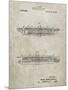 PP1040-Sandstone Slide Rule Patent Poster-Cole Borders-Mounted Premium Giclee Print