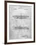 PP1040-Slate Slide Rule Patent Poster-Cole Borders-Framed Giclee Print