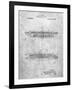 PP1040-Slate Slide Rule Patent Poster-Cole Borders-Framed Giclee Print