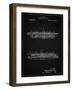 PP1040-Vintage Black Slide Rule Patent Poster-Cole Borders-Framed Giclee Print