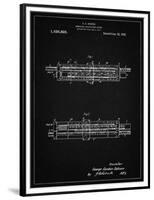 PP1040-Vintage Black Slide Rule Patent Poster-Cole Borders-Framed Premium Giclee Print