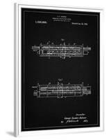 PP1040-Vintage Black Slide Rule Patent Poster-Cole Borders-Framed Premium Giclee Print