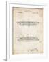 PP1040-Vintage Parchment Slide Rule Patent Poster-Cole Borders-Framed Giclee Print