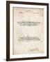 PP1040-Vintage Parchment Slide Rule Patent Poster-Cole Borders-Framed Giclee Print