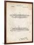 PP1040-Vintage Parchment Slide Rule Patent Poster-Cole Borders-Framed Premium Giclee Print