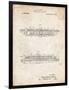 PP1040-Vintage Parchment Slide Rule Patent Poster-Cole Borders-Framed Premium Giclee Print