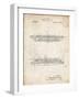 PP1040-Vintage Parchment Slide Rule Patent Poster-Cole Borders-Framed Giclee Print