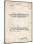 PP1040-Vintage Parchment Slide Rule Patent Poster-Cole Borders-Mounted Giclee Print
