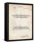 PP1040-Vintage Parchment Slide Rule Patent Poster-Cole Borders-Framed Stretched Canvas