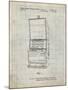 PP1043-Antique Grid Parchment Slot Machine Patent Poster-Cole Borders-Mounted Giclee Print