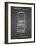 PP1043-Black Grid Slot Machine Patent Poster-Cole Borders-Framed Premium Giclee Print