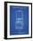 PP1043-Blueprint Slot Machine Patent Poster-Cole Borders-Framed Giclee Print