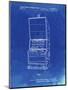 PP1043-Faded Blueprint Slot Machine Patent Poster-Cole Borders-Mounted Giclee Print