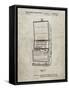 PP1043-Sandstone Slot Machine Patent Poster-Cole Borders-Framed Stretched Canvas