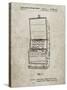PP1043-Sandstone Slot Machine Patent Poster-Cole Borders-Stretched Canvas