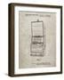 PP1043-Sandstone Slot Machine Patent Poster-Cole Borders-Framed Giclee Print