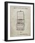 PP1043-Sandstone Slot Machine Patent Poster-Cole Borders-Framed Giclee Print