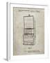 PP1043-Sandstone Slot Machine Patent Poster-Cole Borders-Framed Giclee Print