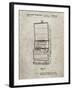 PP1043-Sandstone Slot Machine Patent Poster-Cole Borders-Framed Giclee Print