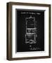 PP1043-Vintage Black Slot Machine Patent Poster-Cole Borders-Framed Premium Giclee Print