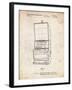 PP1043-Vintage Parchment Slot Machine Patent Poster-Cole Borders-Framed Giclee Print