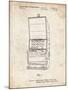 PP1043-Vintage Parchment Slot Machine Patent Poster-Cole Borders-Mounted Giclee Print