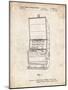 PP1043-Vintage Parchment Slot Machine Patent Poster-Cole Borders-Mounted Giclee Print