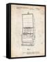 PP1043-Vintage Parchment Slot Machine Patent Poster-Cole Borders-Framed Stretched Canvas