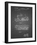 PP1046-Black Grid Snow Mobile Patent Poster-Cole Borders-Framed Giclee Print