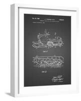 PP1046-Black Grid Snow Mobile Patent Poster-Cole Borders-Framed Giclee Print