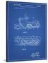 PP1046-Blueprint Snow Mobile Patent Poster-Cole Borders-Stretched Canvas