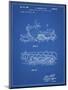 PP1046-Blueprint Snow Mobile Patent Poster-Cole Borders-Mounted Giclee Print