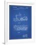 PP1046-Blueprint Snow Mobile Patent Poster-Cole Borders-Framed Giclee Print