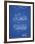 PP1046-Blueprint Snow Mobile Patent Poster-Cole Borders-Framed Giclee Print