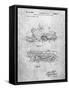 PP1046-Slate Snow Mobile Patent Poster-Cole Borders-Framed Stretched Canvas