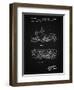 PP1046-Vintage Black Snow Mobile Patent Poster-Cole Borders-Framed Giclee Print