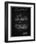 PP1046-Vintage Black Snow Mobile Patent Poster-Cole Borders-Framed Giclee Print