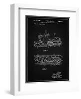 PP1046-Vintage Black Snow Mobile Patent Poster-Cole Borders-Framed Giclee Print