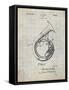 PP1049-Antique Grid Parchment Sousaphone Patent Poster-Cole Borders-Framed Stretched Canvas