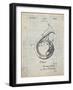 PP1049-Antique Grid Parchment Sousaphone Patent Poster-Cole Borders-Framed Giclee Print