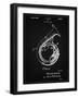 PP1049-Vintage Black Sousaphone Patent Poster-Cole Borders-Framed Giclee Print