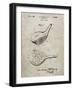 PP1050-Sandstone Spalding Golf Driver Patent Poster-Cole Borders-Framed Giclee Print